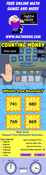 Free math games and more at www.mathnook.com