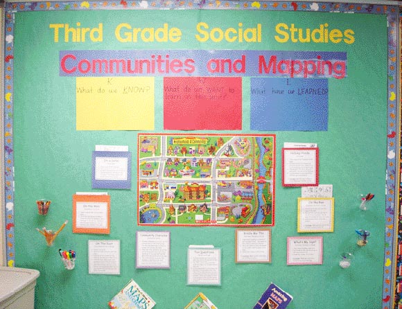 social studies bulletin boards