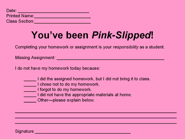 title pink slip